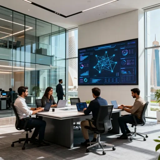 Modern tech hub in Doha